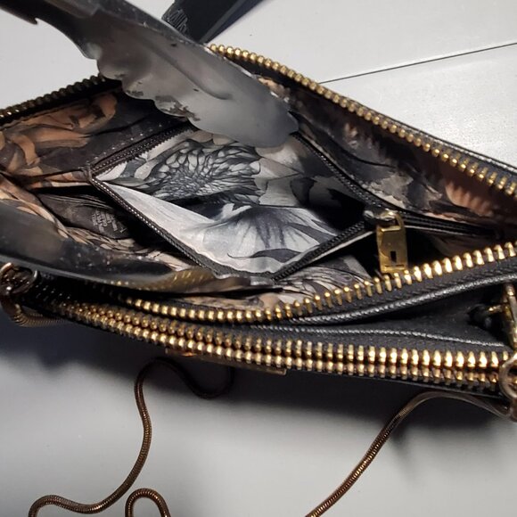 Ted Baker Alisa Double Compartment Zip Crossbody **read desc -shipping incl - Picture 7 of 16